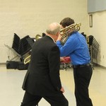 Curtis Olson with Trevor.